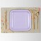24 Count Lavender Square Paper Dessert Plates for Baby Shower Wedding Bridal Birthday Party Use 7"